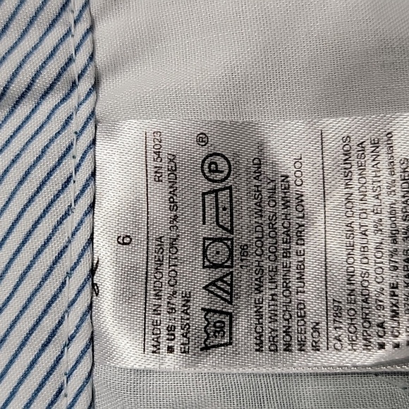 Old Navy Size 6 Dark Teal Green/Blue "Everyday Short", Excellent Used Condition - Picture 4 of 10